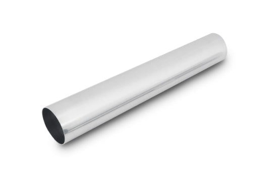 Vibrant 3.5in O.D. Universal Aluminum Tubing (18in long Straight Tube)