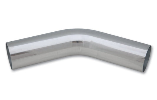 Vibrant 3.25in O.D. Universal Aluminum Tubing (45 Degree) 3.25in CLR 5in Leg