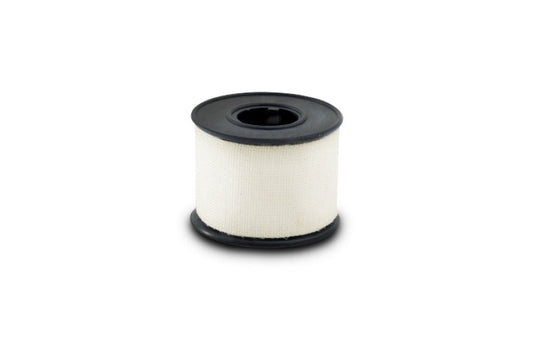 Vibrant 2 Meter (6-1/2 Feet) Roll of White Adhesive Clean Cut Tape