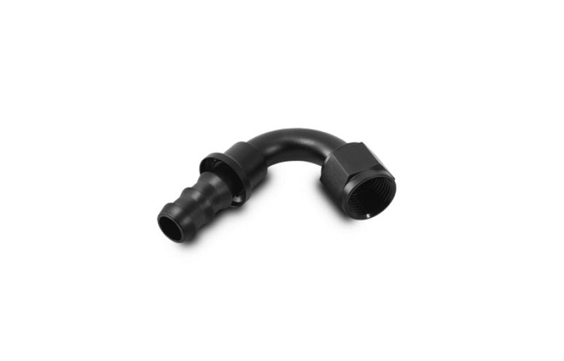 Vibrant Push-On 120 Degree Hose End Elbow Fitting - -12AN