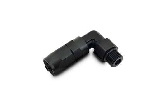 Vibrant Male -12AN 90 Degree Hose End Fitting - 7/8-14 Thread (10)