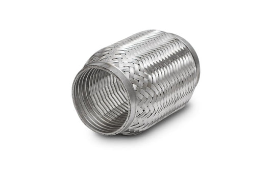 Vibrant SS Turbo Flex Coupling With Interlock Liner 2in Inlet/Outlet x 6in Long