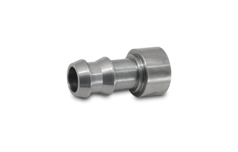 Vibrant 1/4in ID Hose Barbed Weld Bung - Mild Steel