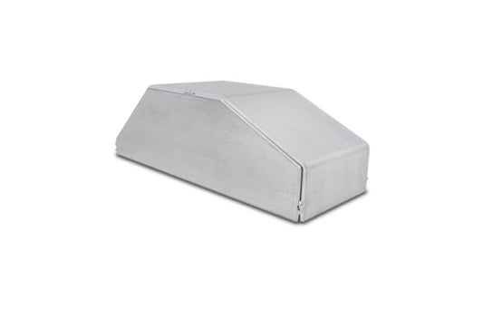 Vibrant I/C End Tank 4in Wide 9.85in Long 3.25in Tall Use w/Horizontal I/C Core