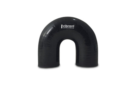 Vibrant 180 Degree Elbow 2.25in ID x 5.875in Leg Length Silicone Hose Coupler