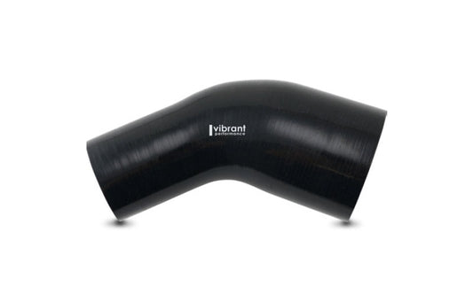 Vibrant 45 Degree Silicone Transition Elbow Hose ID 2.75in x 2.25in