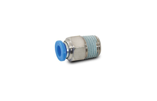 Vibrant Male Straight Fitting for 3/8in OD Tubing (3/8in NPT Thread)