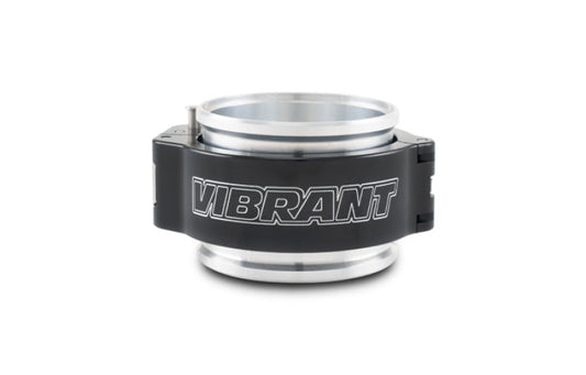 Vibrant 2.50in O.D. Aluminized HD 2.0 Clamp Assembly - Anodized Black