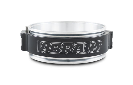 Vibrant 5in O.D. Aluminized HD 2.0 Clamp Assembly - Anodized Black