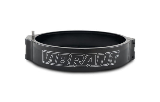 Vibrant 5in O.D. Aluminized HD 2.0 Clamp - Anodized Black (Clamp Only)