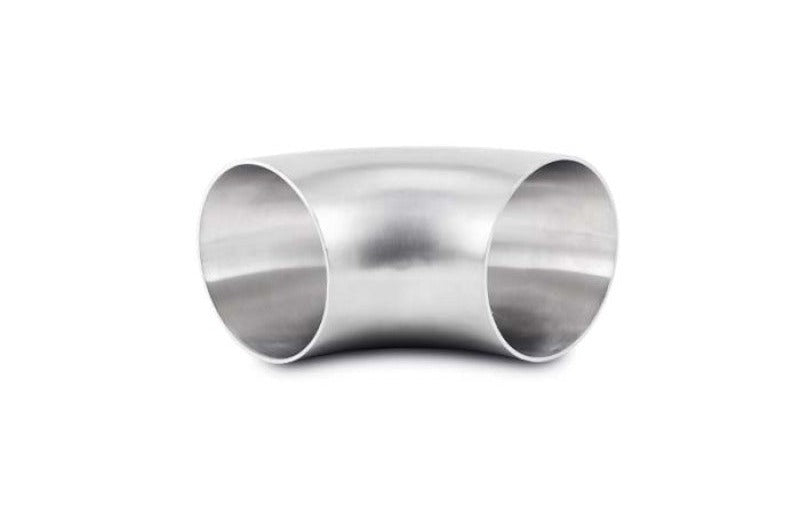 Vibrant 3.5in OD T304 SS 90 Deg Mandrel Bend Elbow (3.5in Centerline Radius)