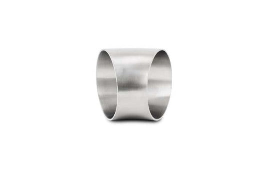 Vibrant 2.75in OD T304 SS 45 Deg Mandrel Bend Elbow (2.75in Centerline Radius)