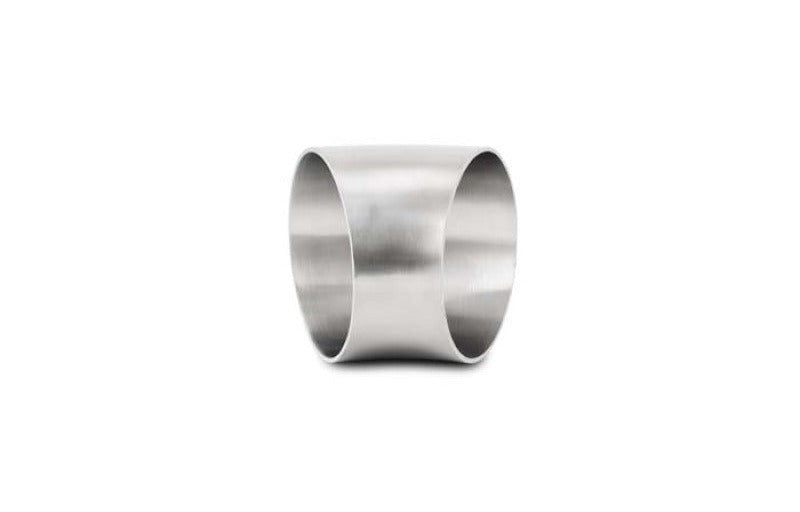 Vibrant 3.5in OD T304 SS 45 Deg Mandrel Bend Elbow (3.5in Centerline Radius)