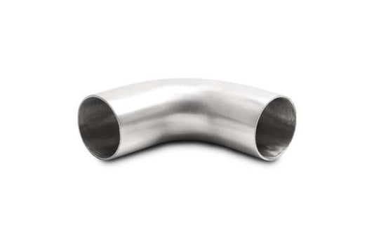 Vibrant 1.5in OD 2.75in Tangent Length T304 SS 90 Deg Mandrel Bend w/Extended