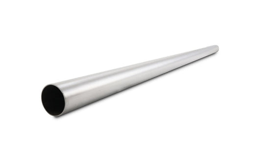 Vibrant 4.0in O.D. T304 SS Straight Tubing - 5ft Length