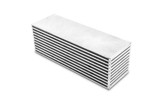 Vibrant 12in W x 4in H x 4in Thick Water to Air Intercooler Core