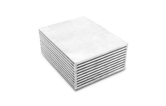 Vibrant 10in W x 4in H x 8in Thick Water to Air Intercooler Core
