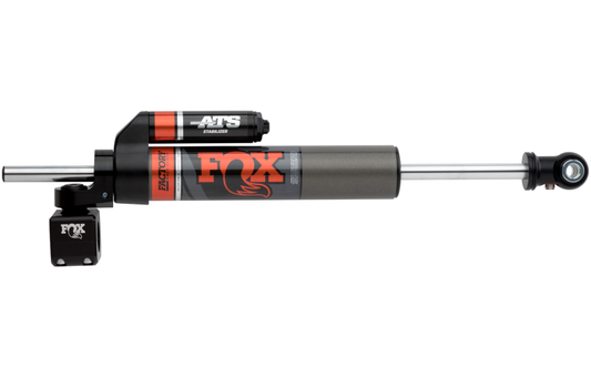 Fox 2007+ Jeep JK 2.0 Factory Series ATS Steering Stabilizer 22.15in Ext L - Orange Heritage Logo