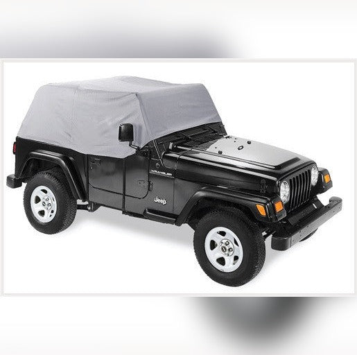 Bestop 07-18 Wrangler JK 2-Door Canopy Cover (Charcoal)