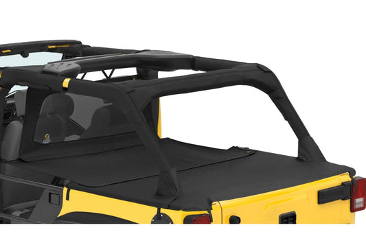Bestop 07-18 Jeep Wrangler JK 4-Door Duster Deck Extension (Black Diamond)