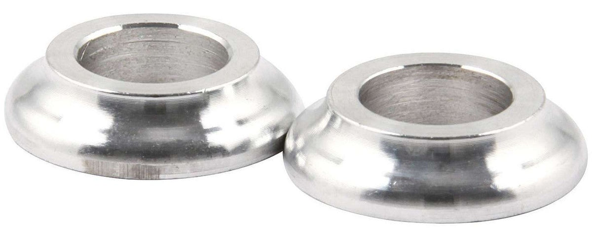 Allstar Performance Tapered Spacers Aluminum 1/2in ID x 1/4in Long ALL18590