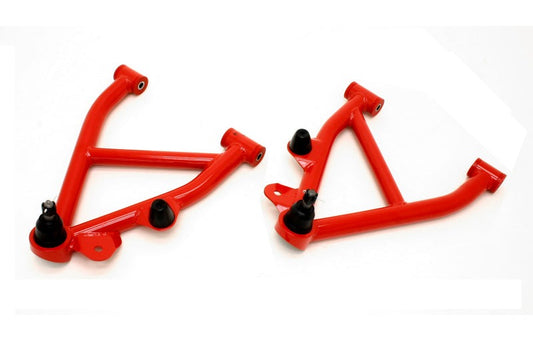 BMR 82-82 3rd Gen F-Body Non-Adj. A-Arms Lower (Polyurethane) w/ No Spring Pocket - Red