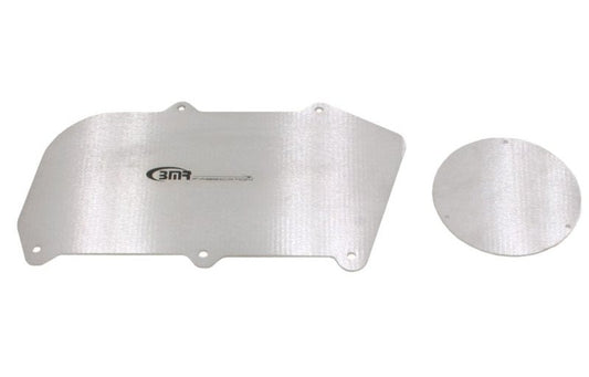 BMR 64-72 A-Body Heater Delete Panel Aluminum (Non-A/C Vehicles Only) - Bare w/BMR Logo