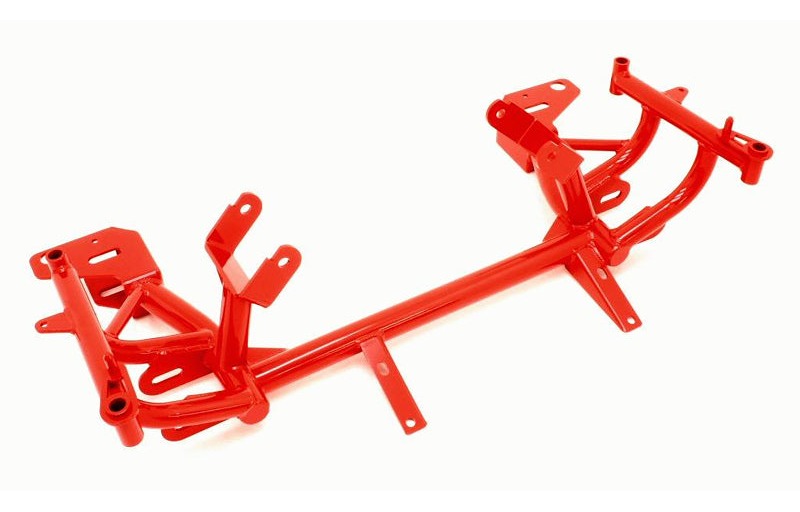 BMR 1998-2002 4th Gen F-Body K-Member with Turbo LS1 Motor Mounts and Pinto Rack Mounts - Red