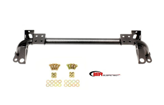 BMR 05-14 S197 Mustang Radiator Support w/ Sway Bar Mount - Black Hammertone
