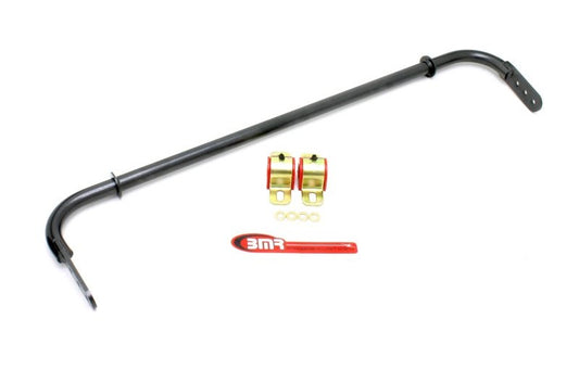 BMR 10-11 5th Gen Camaro Rear Hollow 25mm Adj. Sway Bar Kit w/ Bushings - Black Hammertone