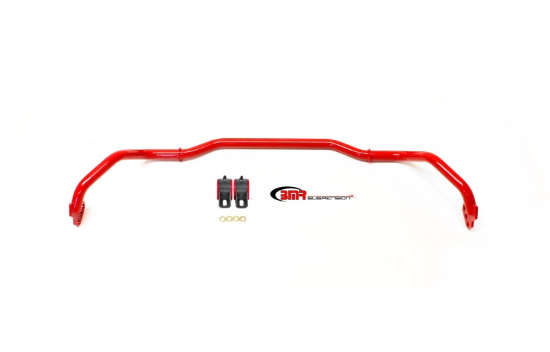 BMR 2013-2015 5th Gen Camaro Front Hollow 29mm Adj. Sway Bar Kit with Bushings - Red