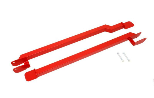 BMR 93-02 F-Body Non-Convertible Weld-On Boxed Subframe Connectors - Red