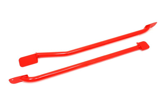 BMR 93-02 F-Body Non-Convertible Weld-On Tubular Subframe Connectors - Red