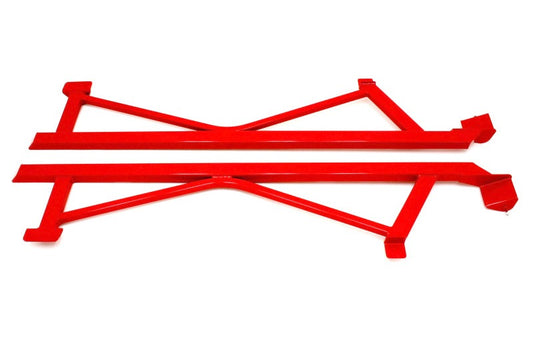 BMR 05-14 S197 Mustang Weld-On Boxed Subframe Connectors - Red