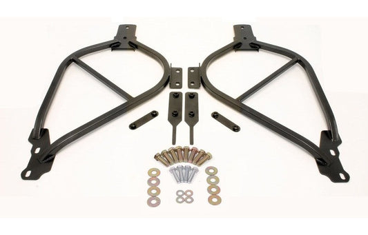 BMR 14-17 Chevy SS Bolt-On Subframe Connectors - Black Hammertone