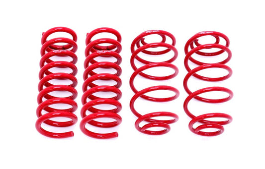 BMR 67-72 A-Body Lowering Spring Kit (Set Of 4) (1.0in Drop) - Red