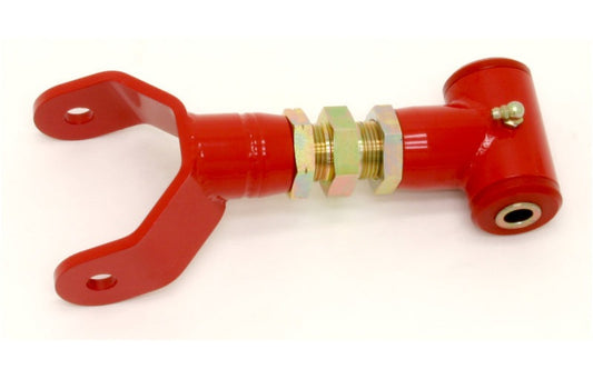 BMR 05-10 S197 Mustang Upper Control Arm On-Car Adj. (Polyurethane) (9in Rear Axle) - Red