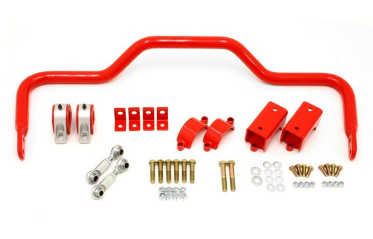 BMR 64-72 A-Body w/ 3.25in Axles Rear Solid 1.375in Xtreme Anti-Roll Bar Kit - Red