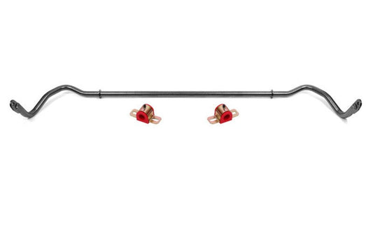 BMR 08-23 Dodge Challenger Rear Hollow 25mm Non-Adjustable Sway Bar Kit - Black Hammertone