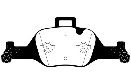 EBC 17+ BMW 530 2.0L Turbo (G30) Ultimax Front Brake Pads UD2060