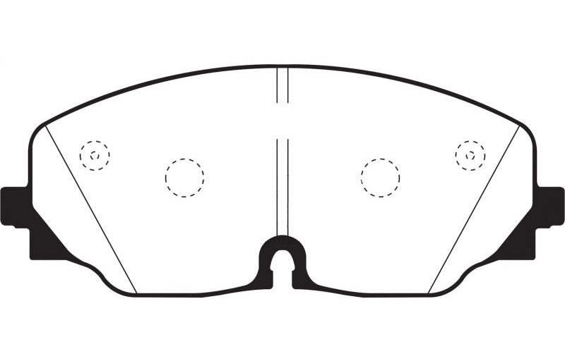 EBC 2017-2026 Volkswagen Atlas 2.0L Turbo Ultimax Front Brake Pads UD2074