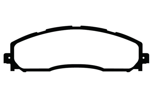 EBC 13+ Ford F250 (inc Super Duty) 6.2 (2WD) Yellowstuff Rear Brake Pads DP43016R