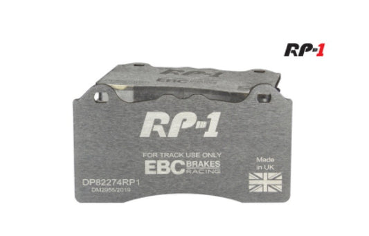 EBC Racing 22-24 Toyota GR Supra RP-1 Race Front Brake Pads DP82522RP1