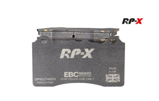 EBC Racing 12-21 Subaru BRZ / 22-24 Toyota GR86 Rear RP-X Track and Race Brake Pads DP81758RPX
