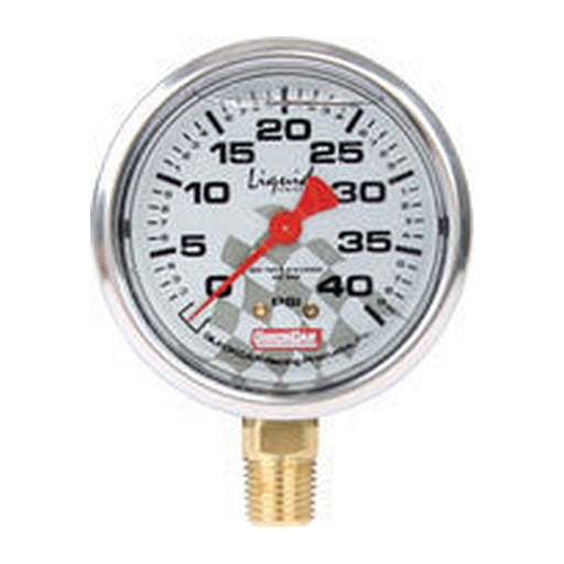 QuickCar 0-40 PSI Liquid Filled Tire Gauge Head