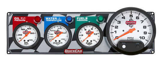 QuickCar Flag 3-1 OP/WT/FP/5"Tach