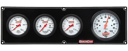 QuickCar Extreme 3-1 Gauge Panel OP/WT/FP/3"Tach