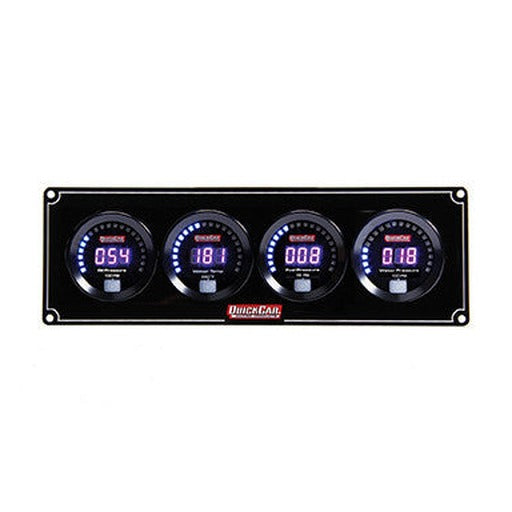 QuickCar Digital 4 Gauge Panel OP/WT/FP/WP