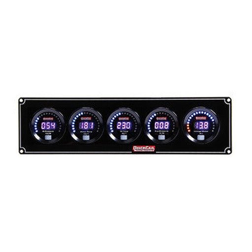 QuickCar Digital 5 Gauge Panel OP/WT/OT/FP/VT
