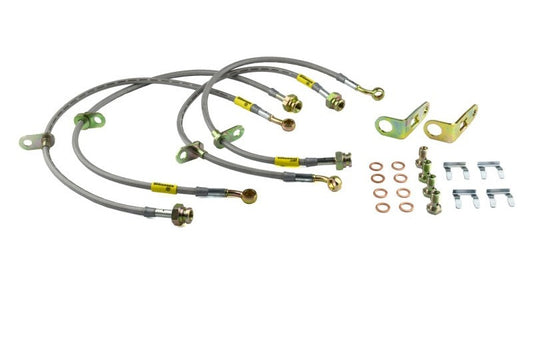 Goodridge 06-11 Honda Civic (Rear Disc Models) SS Brake Line Kit 20024